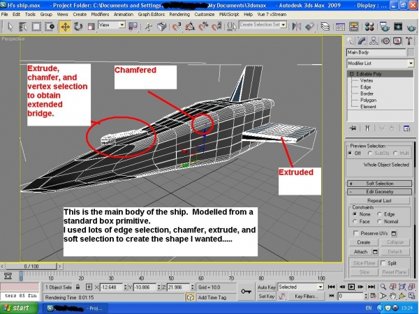 Creation of H.M.S. Bounty: Step 1